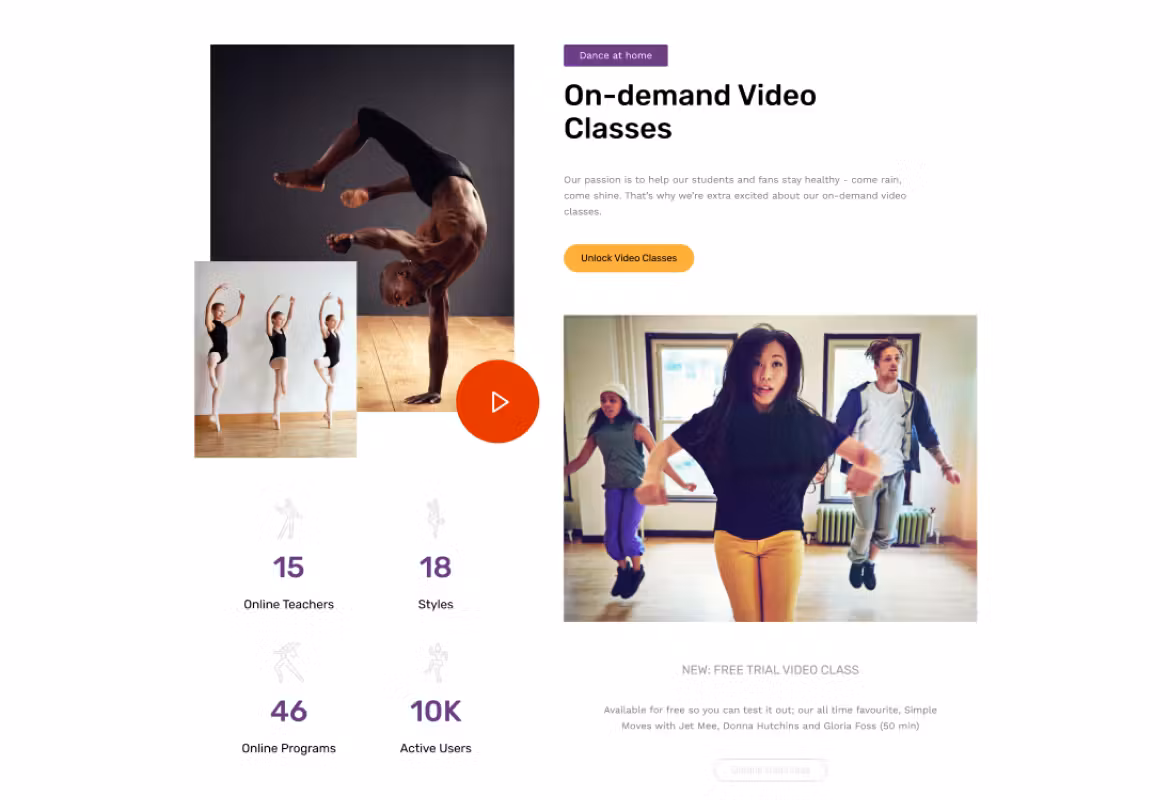 Contempo - Dance School WordPress Theme