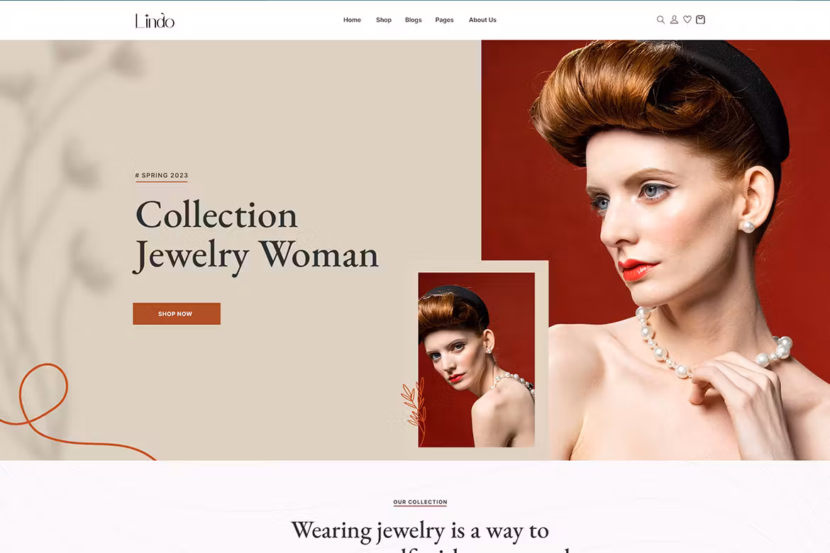 Lindo - Jewelry Store WooCommerce Theme