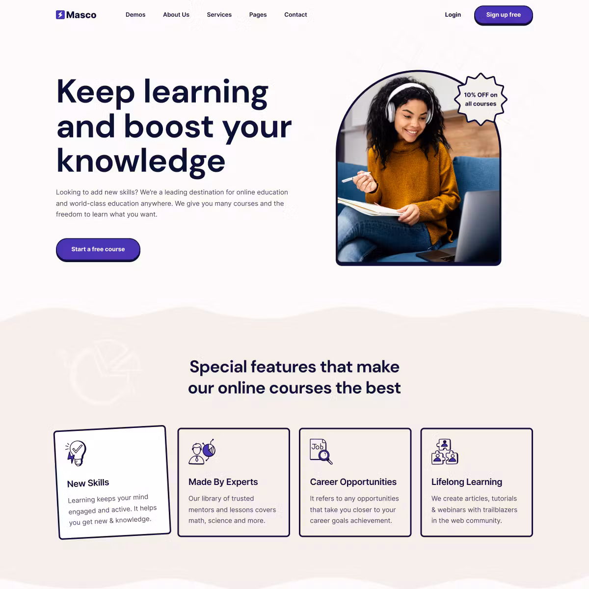 Masco - Saas Software Startup WordPress