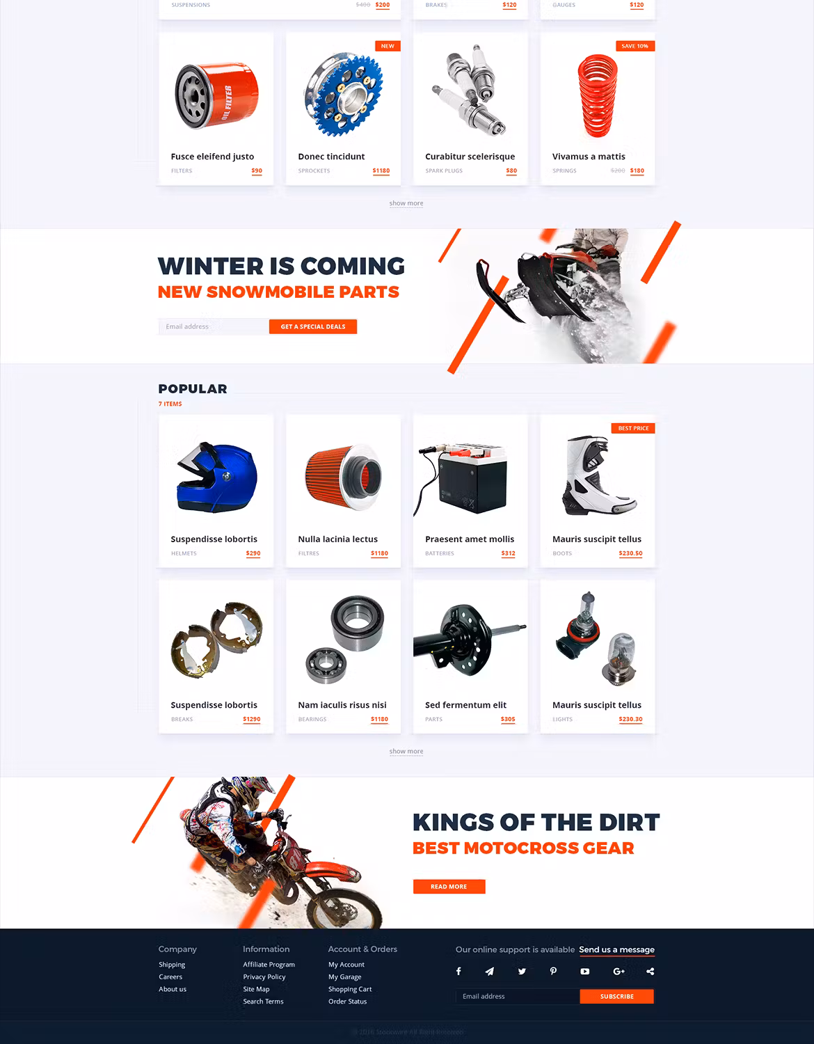Motor – Vehicles & Parts WordPress Theme