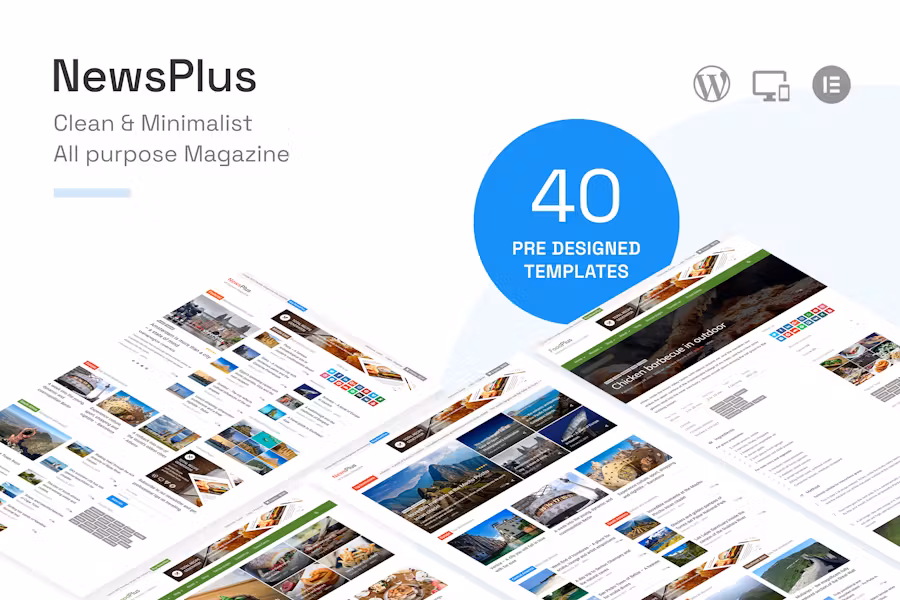 NewsPlus - News and Magazine WordPress theme