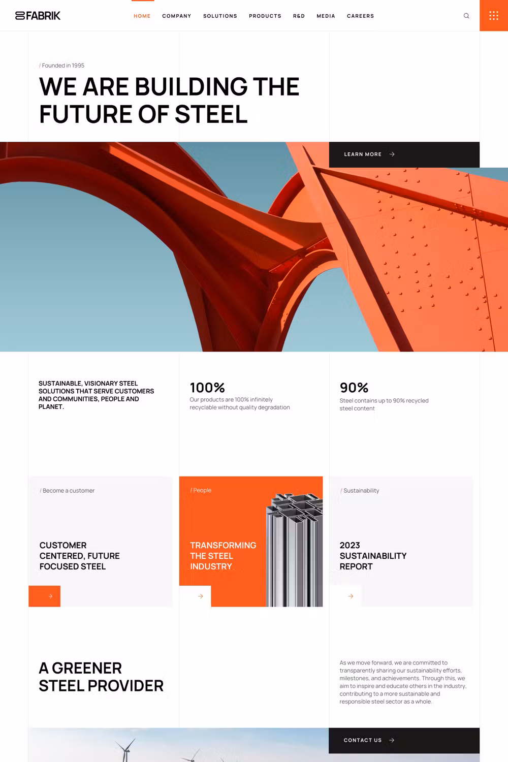 Fabrik - Industry Industrial Factory WordPress
