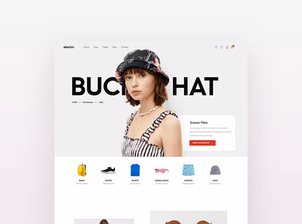 Elemix - Modern & Creative WooCommerce Theme