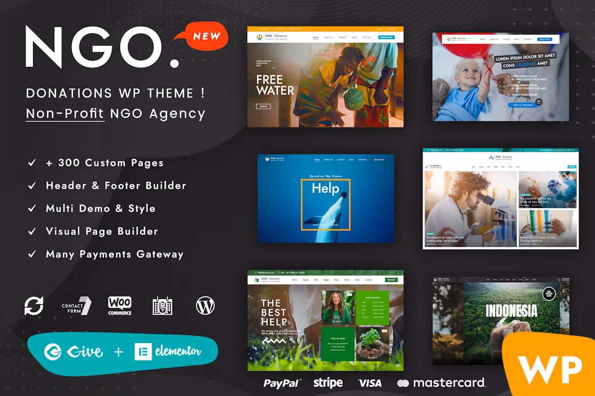 Ngo - Charity & Donation WordPress Theme