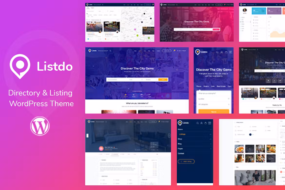 Listdo - Directory Listing WordPress Theme