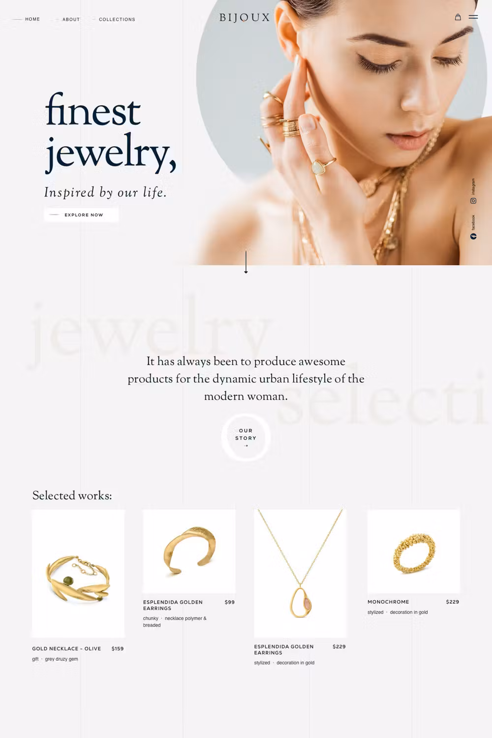 Bijoux - Jewellery Shop eCommerce WooCommerce