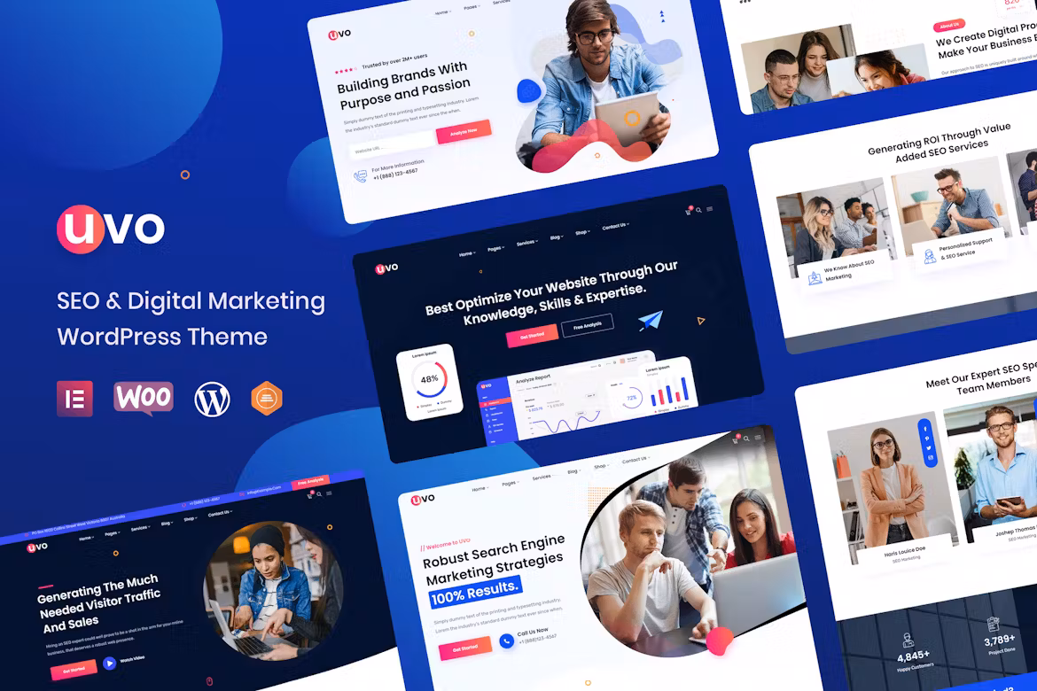 UVO - SEO & Digital Marketing Theme