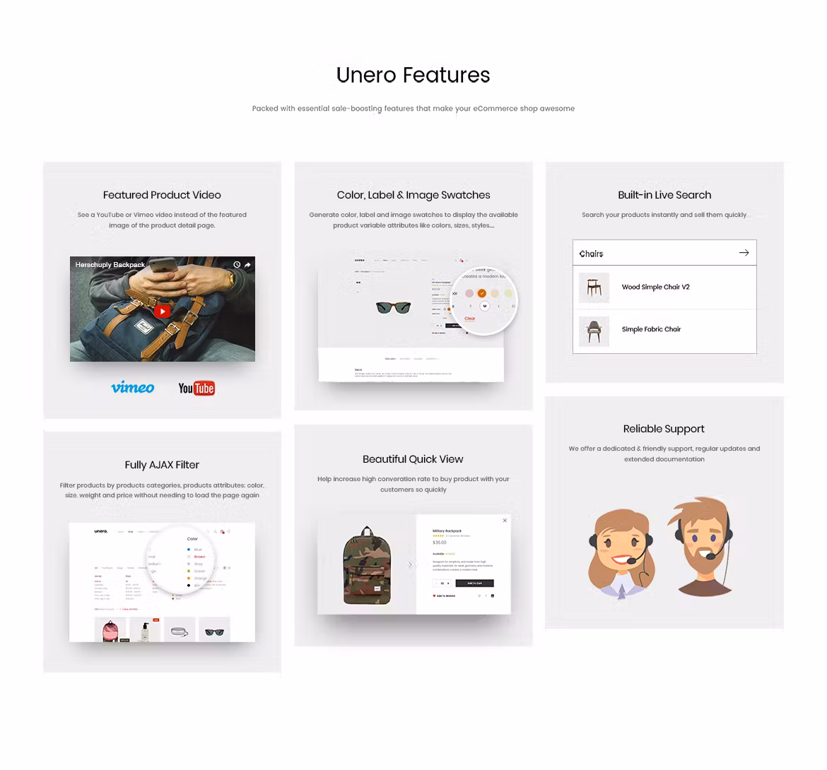 Unero - Minimalist WooCommerce WordPress Theme