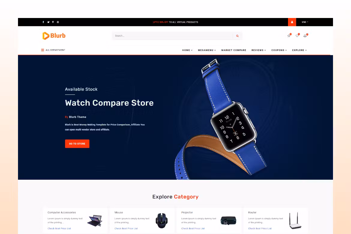 Blurb - Affiliate Marketing WordPress Theme