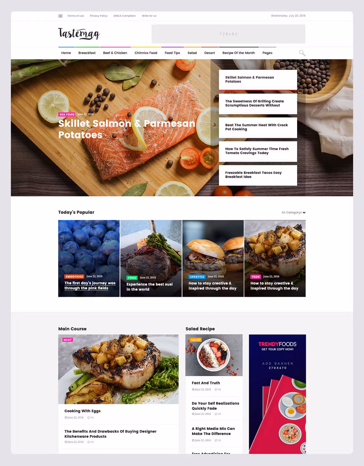 TrendyMag - WordPress News Magazine & Blog Theme