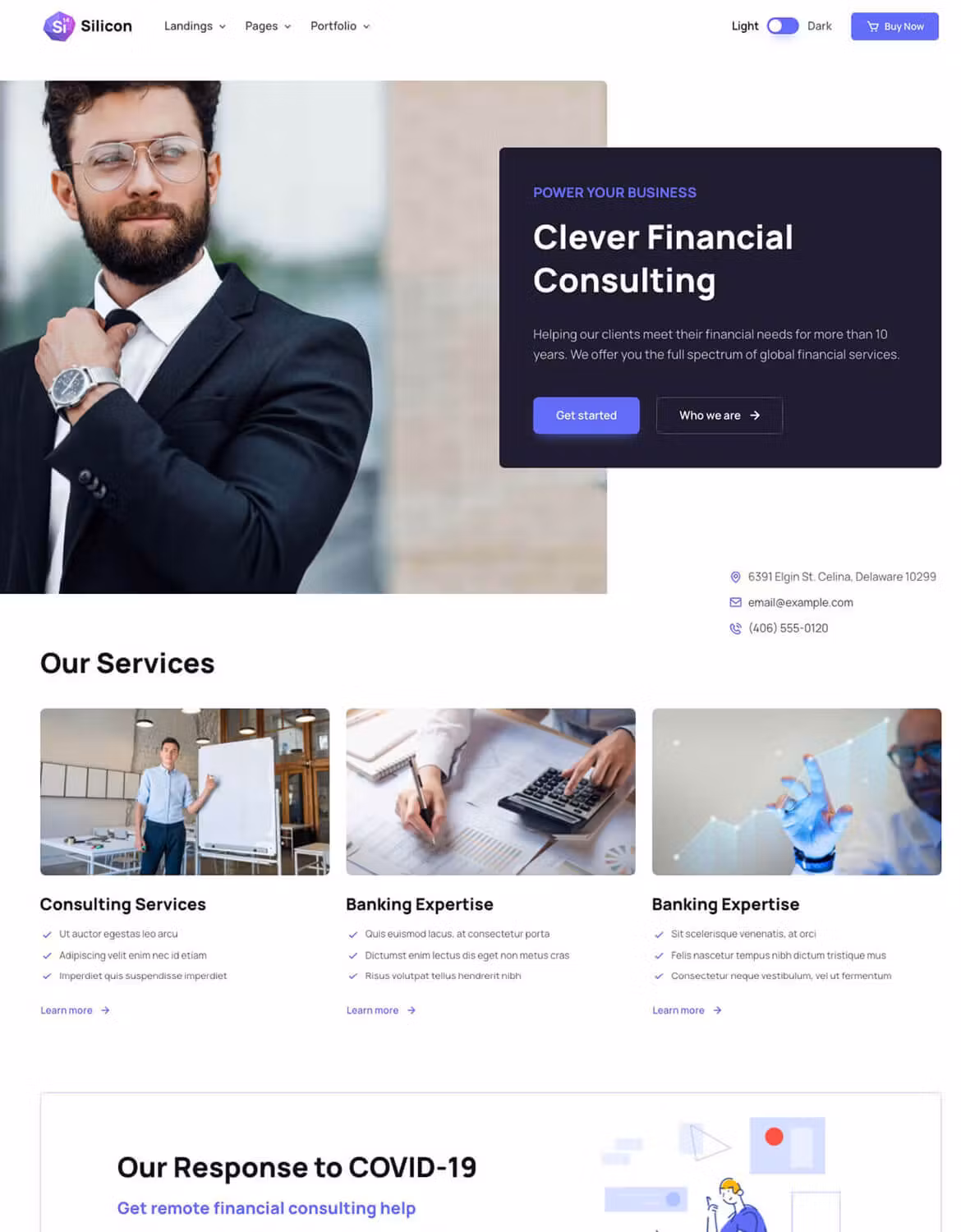 Silicon - Multipurpose Technology WordPress Theme