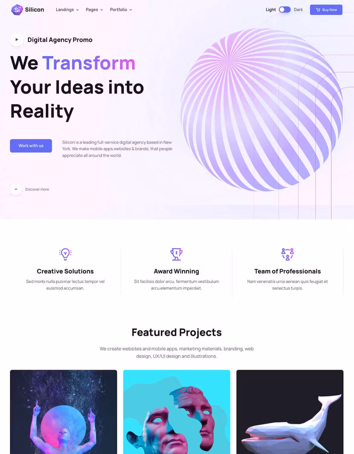 Silicon - Multipurpose Technology WordPress Theme