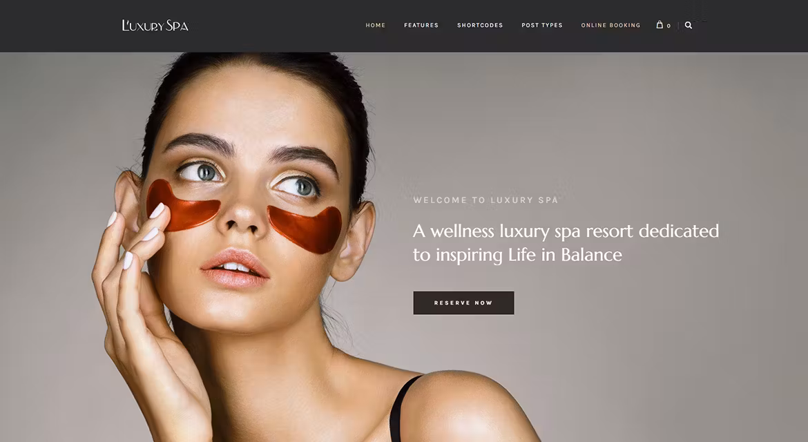 Luxury Spa - Beauty Spa & Wellness Resort Theme