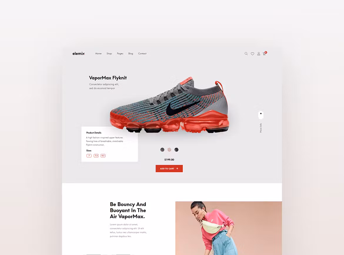 Elemix - Modern & Creative WooCommerce Theme