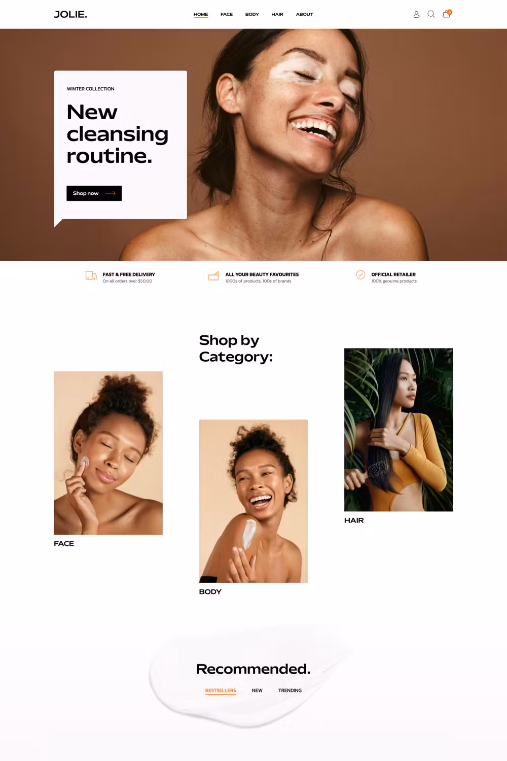 Jolie - Beauty Shop Cosmetics Store WooCommerce