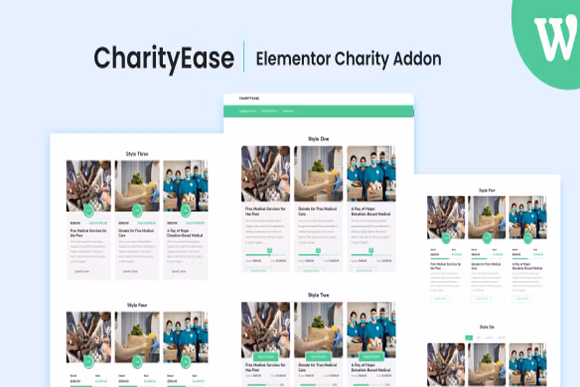 Elementor Charity Addon - givewp