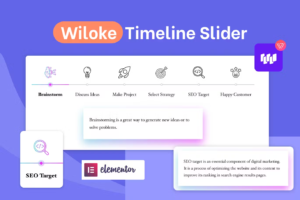 Wiloke Timeline Slider for Elementor