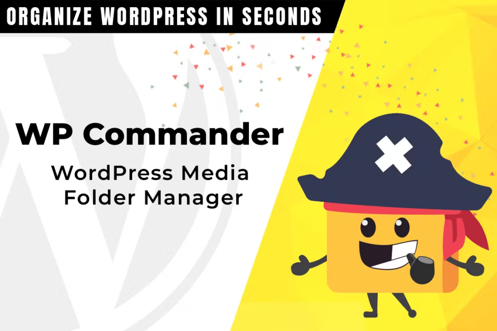 WP Commander - WordPress Media Folder Manager